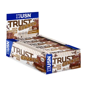 USN Trust Crunch Bars Box - 12 x 60 Gram